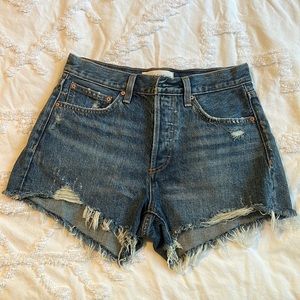 LIKE NEW Aritzia Denim Forum Shorts